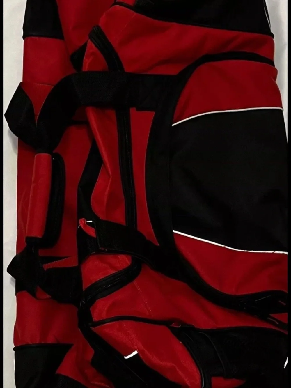 Marlboro Red and Black Travel Duffel Bag